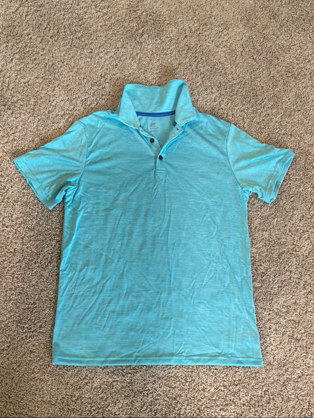Champion Boys’ Aqua Blue Polo Shirt